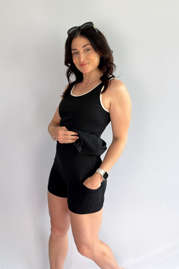 sage active ladies dress with shorts Sage Soft Knit Active Style Dress Romper