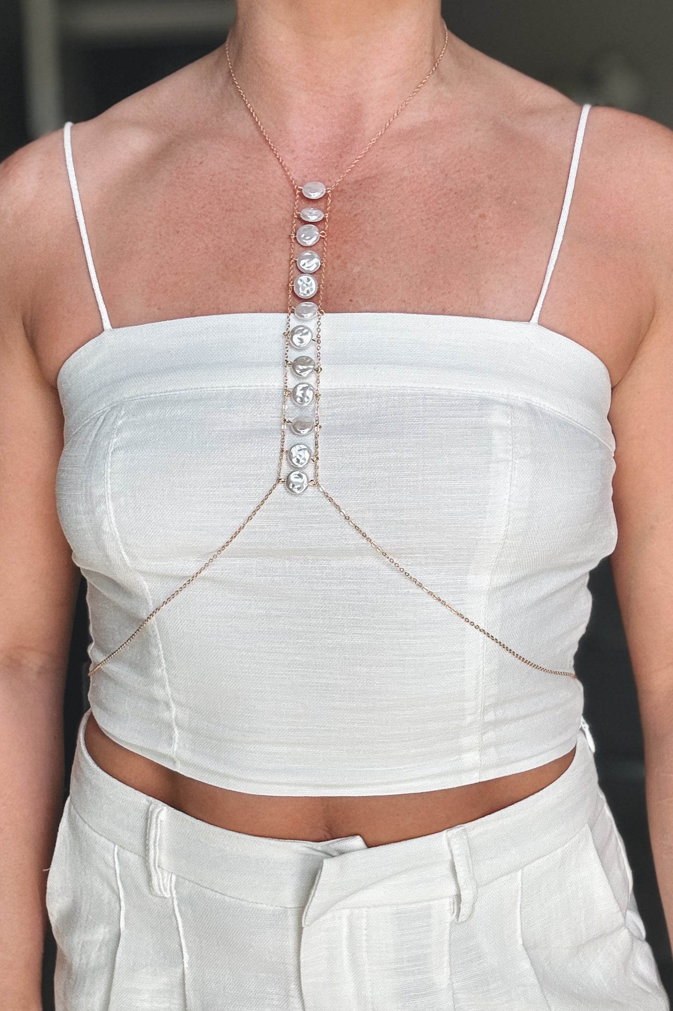 Women's Bali Beach Cotton Crop Top | Sets | White - Women's Shirts & Tops - Blooming Daily