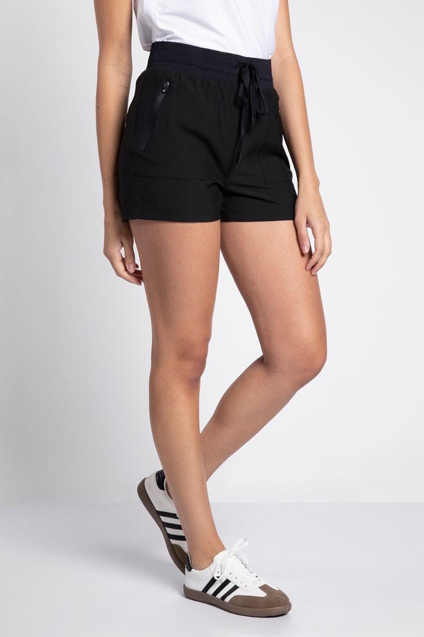 Black Sue Athletic Shorts by Thread &amp; Supply Recreation - Stylish Performance for Active Lifestyles
