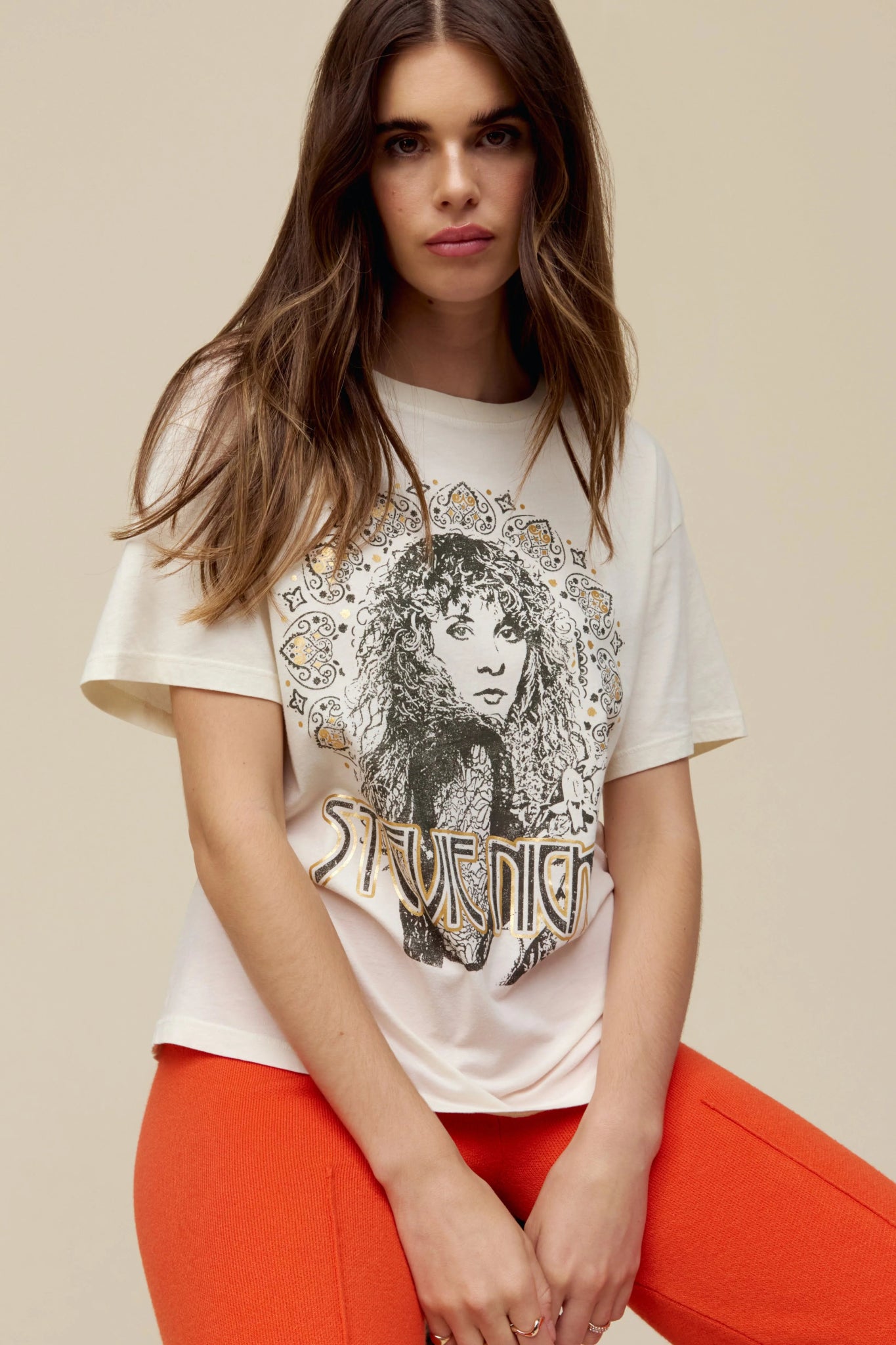 Daydreamer Graphic Tees | Stevie Nicks | Boyfriend T-Shirt - Women's Shirts & Tops - Blooming Daily