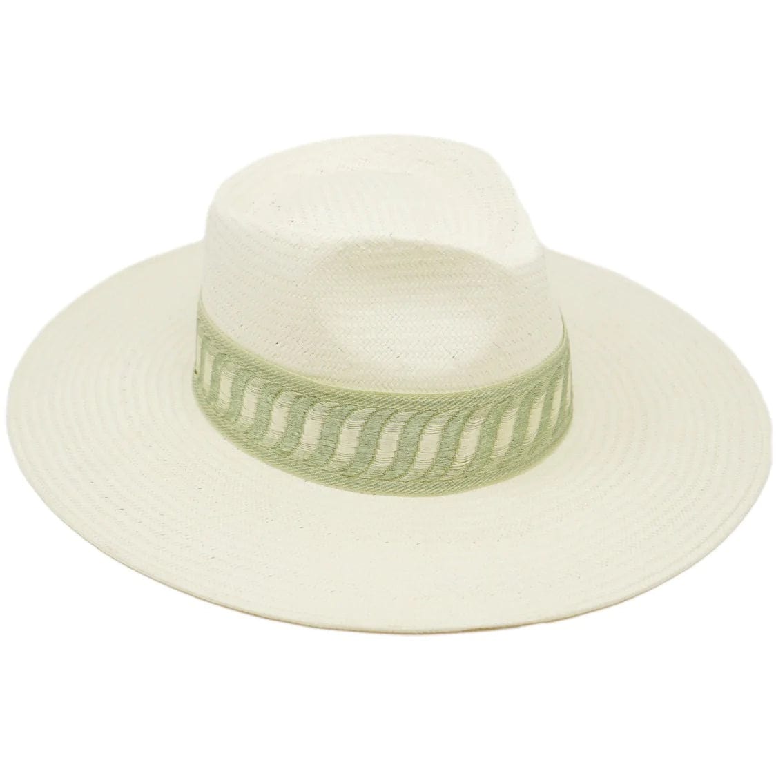 Layne Structured Banded Straw Rancher Hat - Hats - Blooming Daily