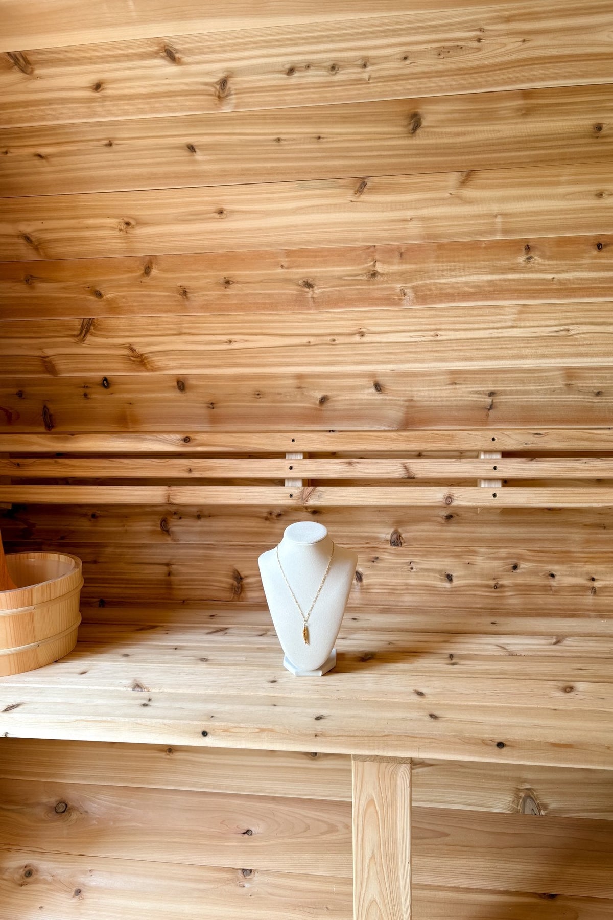 18k Gold Non - Tarnish Sardine Necklace – Minimal Pendant - Women's Jewelry - Blooming Daily