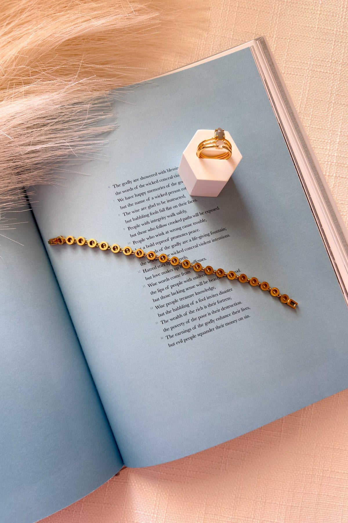 18k Gold Tennis Bracelet | Waterproof Jewelry - Women&#39;s Jewelry - Blooming Daily