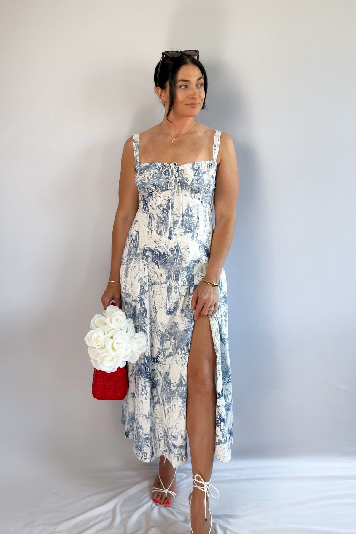 Cottage Chic Clothing | Summer in Italy Corset Dress - Women&#39;s Dresses - Blooming Daily