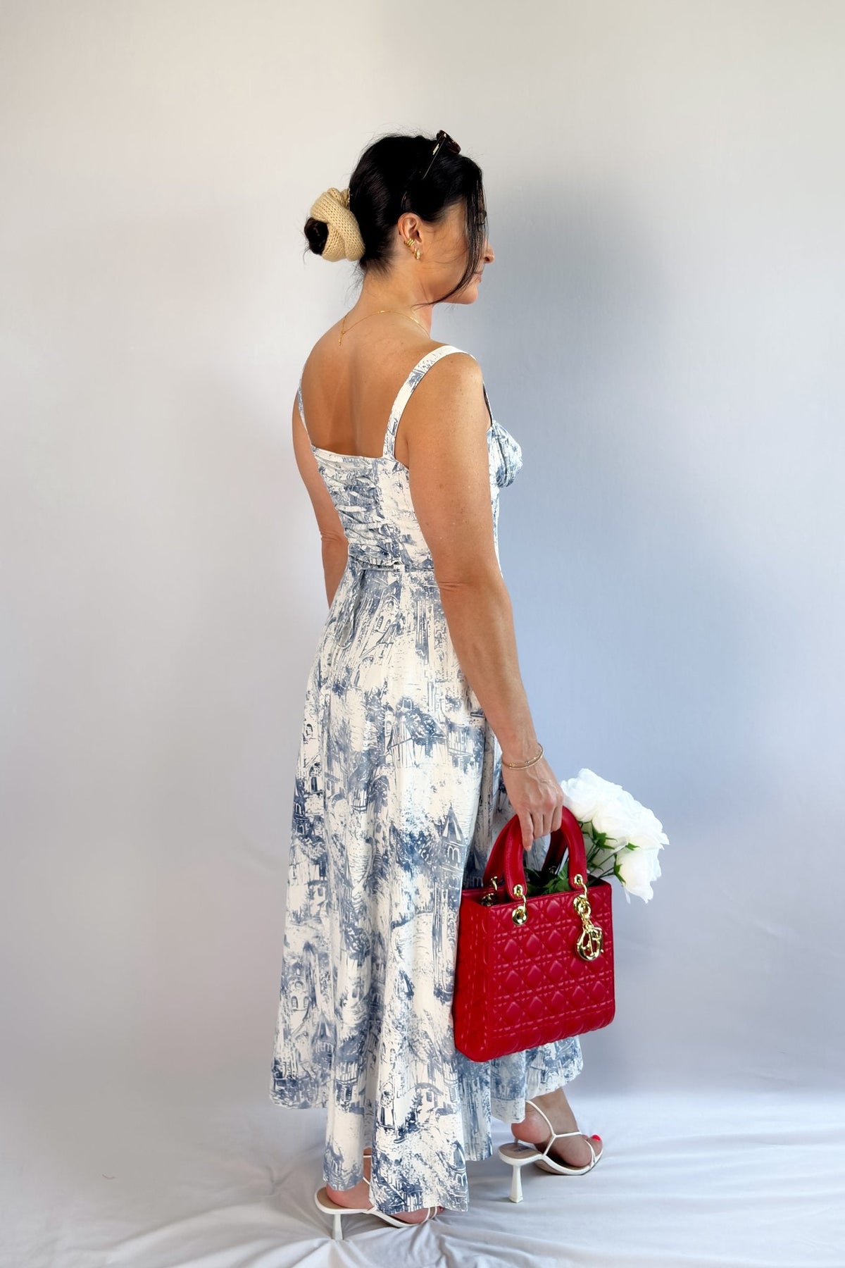 Cottage Chic Clothing | Summer in Italy Corset Dress - Women&#39;s Dresses - Blooming Daily