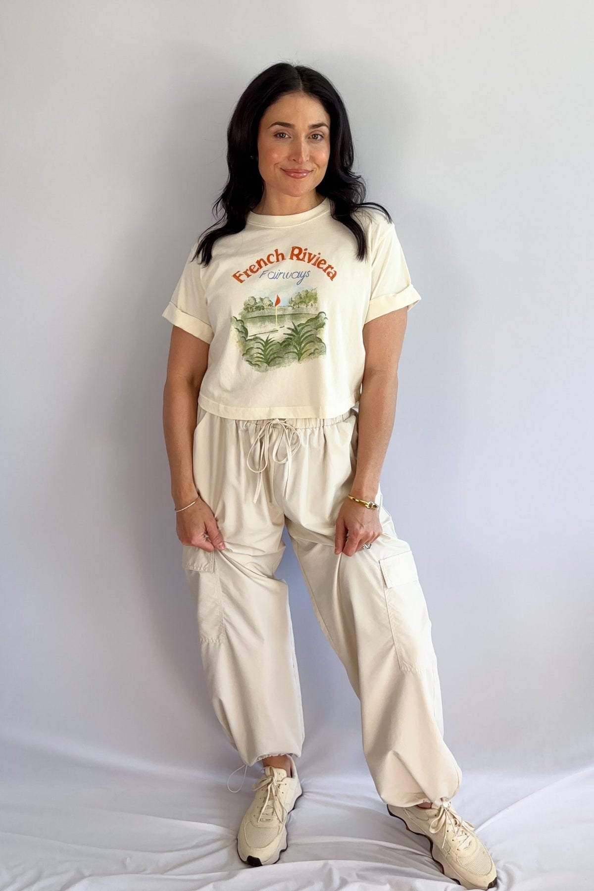 Girl Dangerous | French Riviera | Golf Graphic Shirt - Women&#39;s Shirts &amp; Tops - Blooming Daily