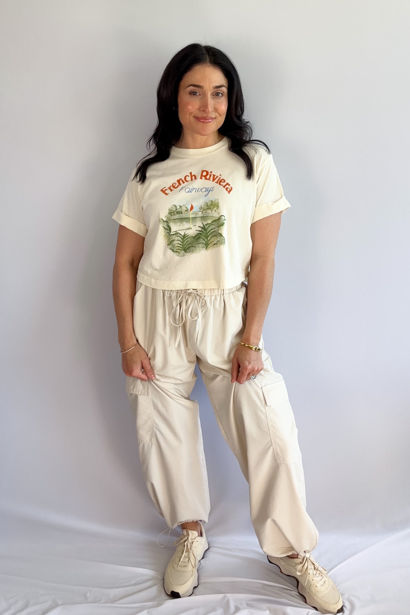 Girl Dangerous | French Riviera | Golf Graphic Shirt - Women's Shirts & Tops - Blooming Daily