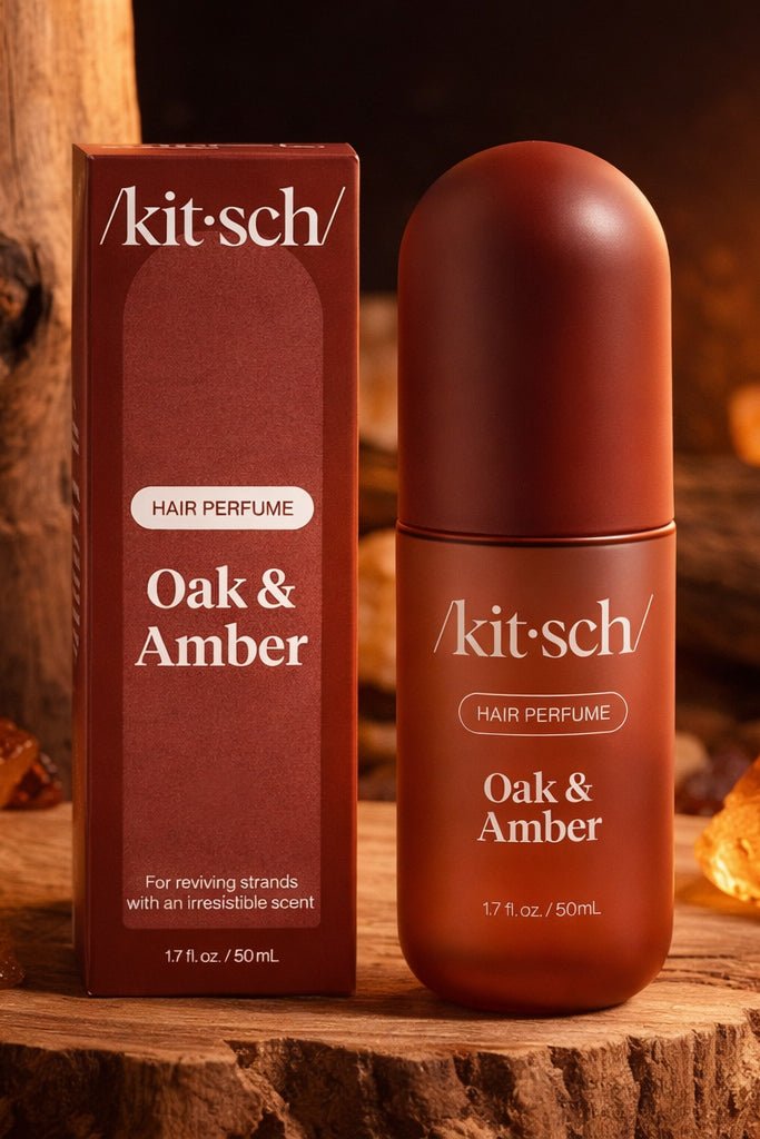 Kitsch Oak & Amber Hair Perfume - Warm Woody Scent - Women's Hair Accessories - Blooming Daily