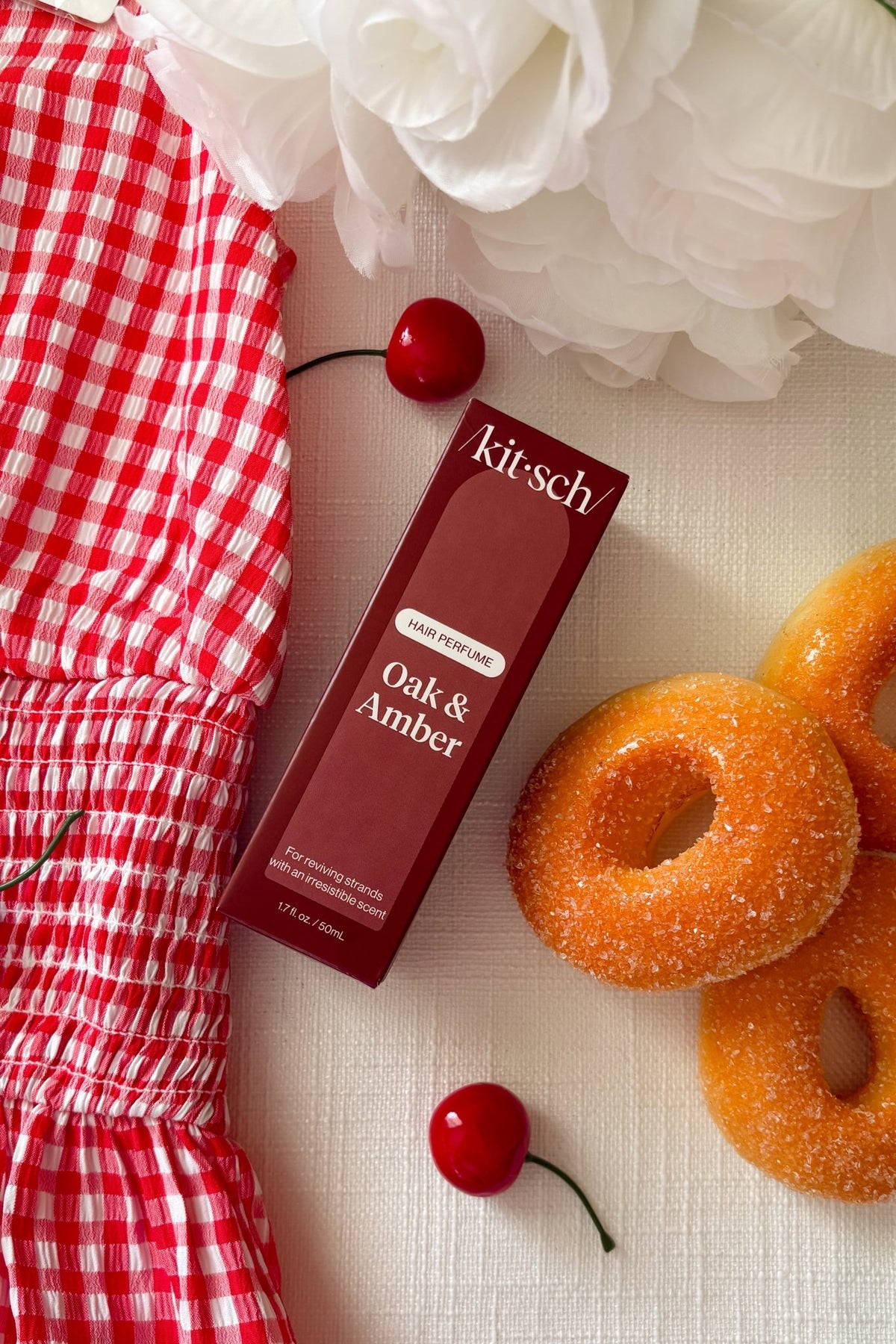 Kitsch Oak & Amber Hair Perfume - Warm Woody Scent - Women's Hair Accessories - Blooming Daily