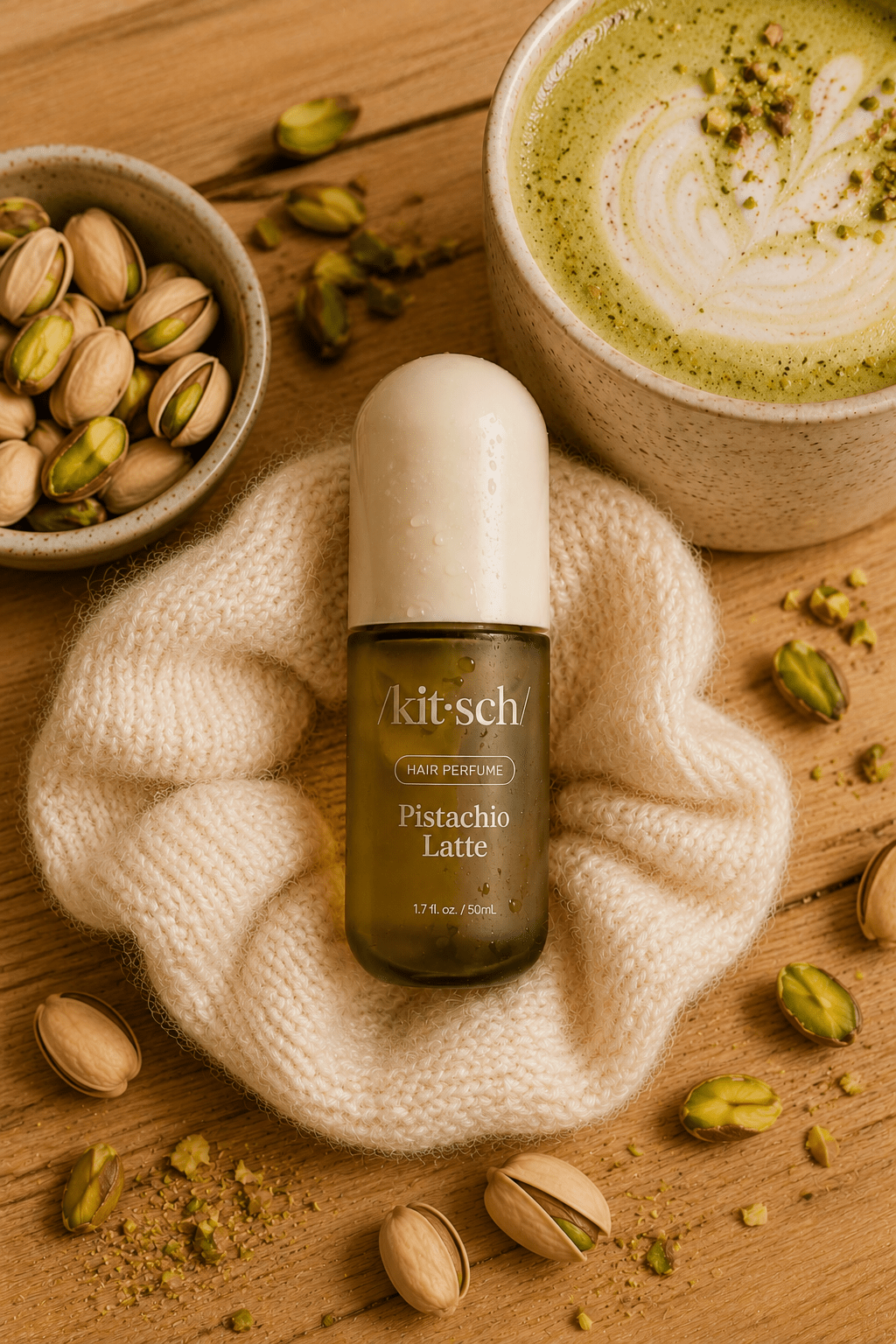 Kitsch Pistachio Latte Hair Perfume – Warm Sweet Scent - Women's Hair Accessories - Blooming Daily