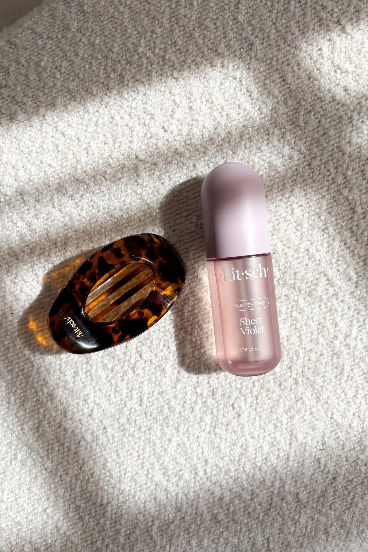 Kitsch Sheer Violet Hair Perfume – Raspberry Violet Musk Hair Fragrance Spray 50ml - Hair Perfume Spray - Blooming Daily