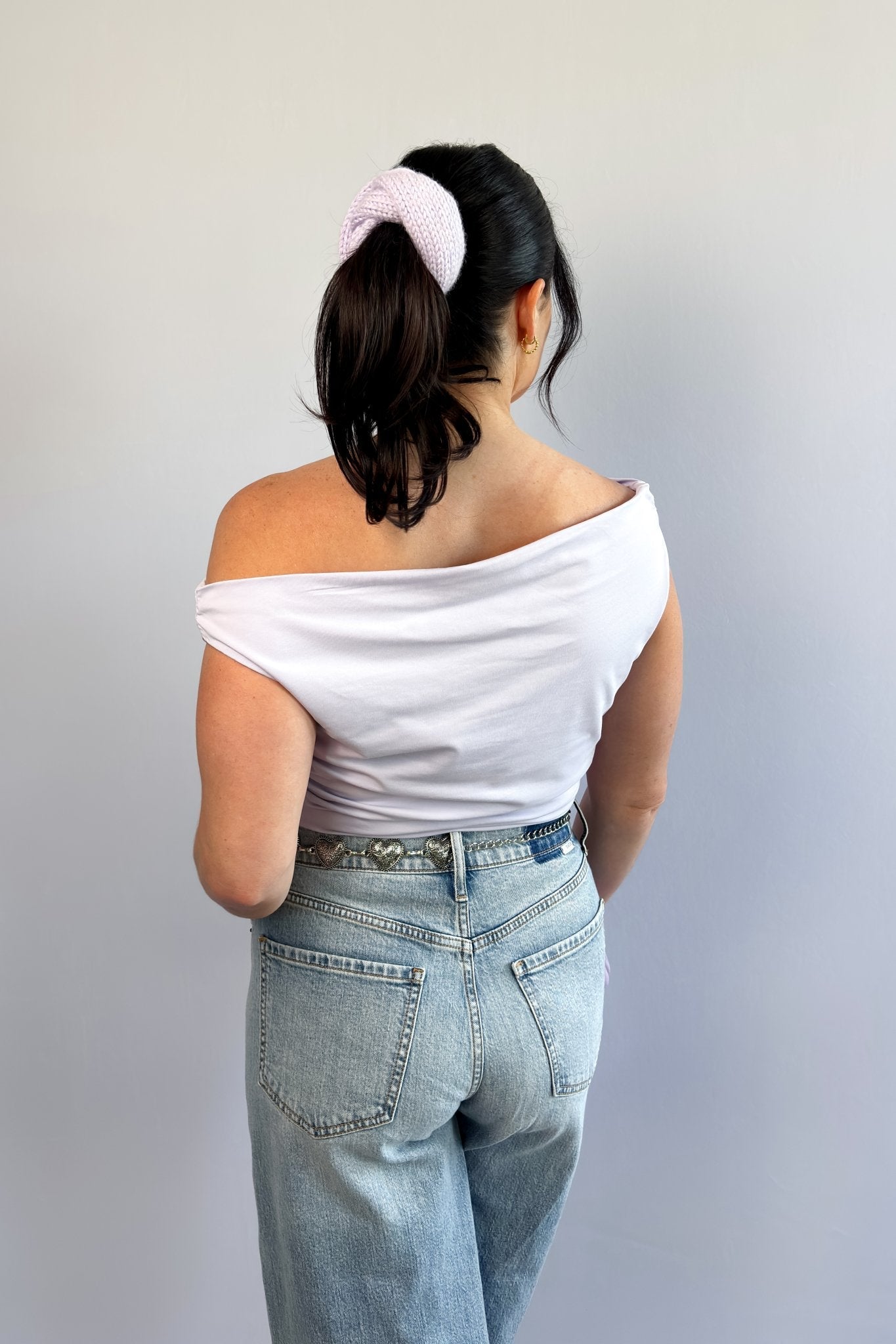 Purple Bardot Top - Women's Shirts & Tops - Blooming Daily