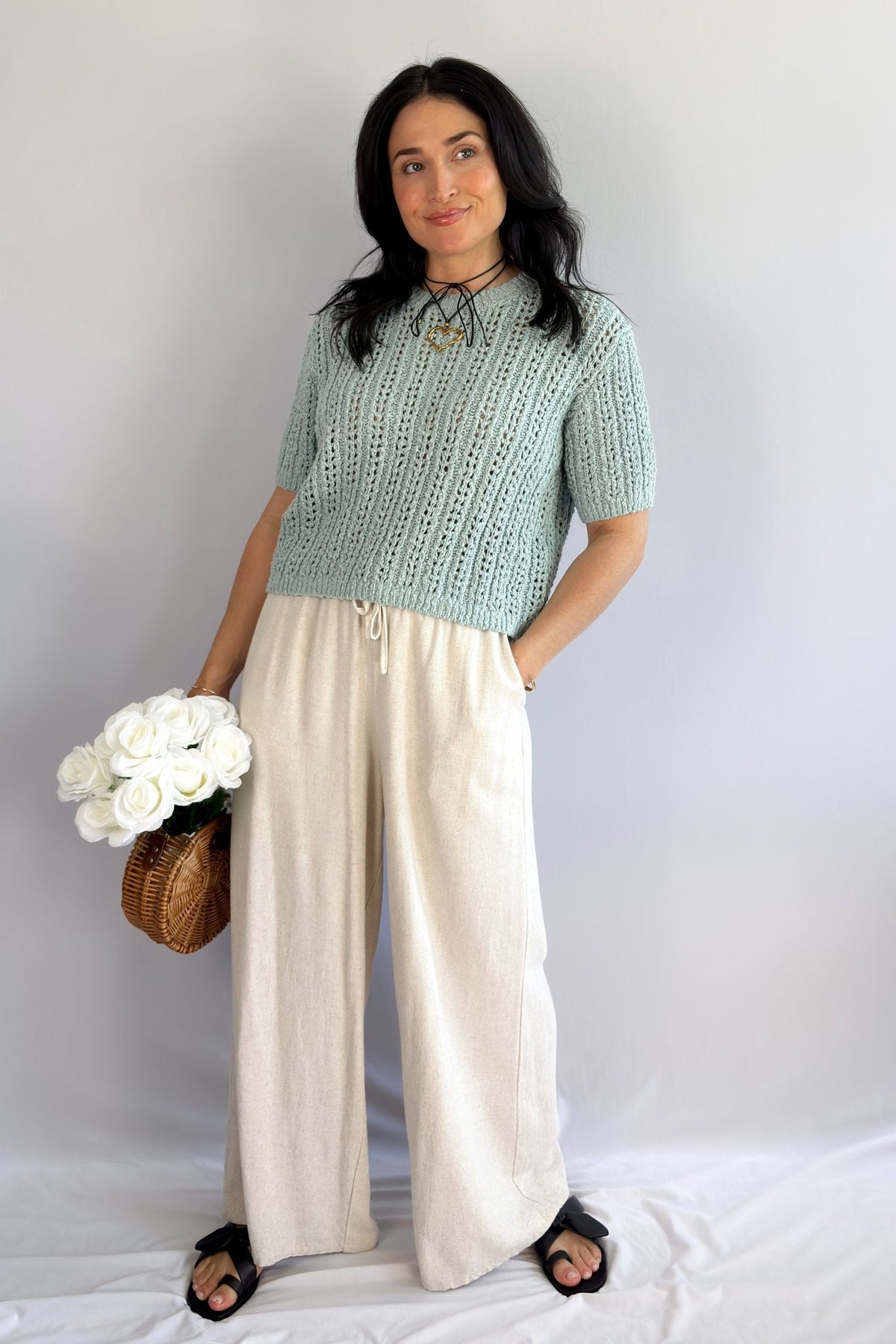 Sage The Label | Peruse Tiffany Blue Top - Women&#39;s Shirts &amp; Tops - Blooming Daily