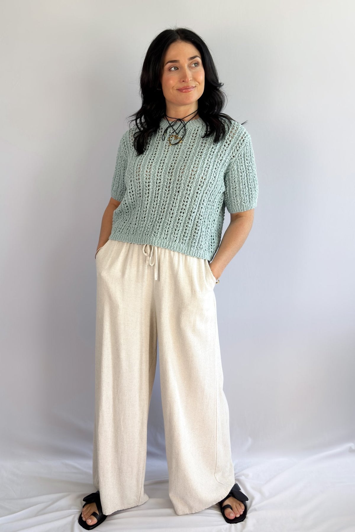 Sage The Label | Peruse Tiffany Blue Top - Women&#39;s Shirts &amp; Tops - Blooming Daily