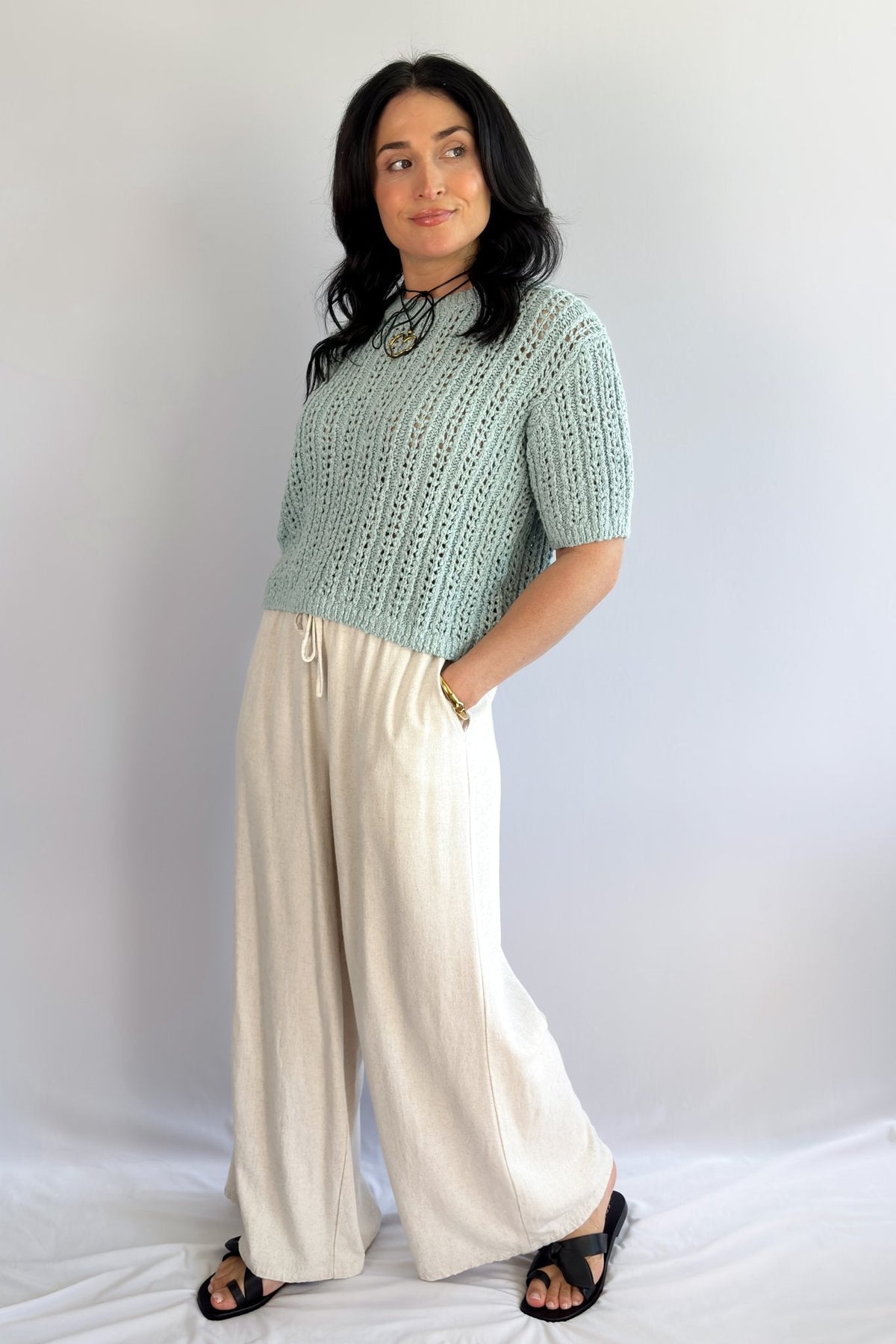 Sage The Label | Peruse Tiffany Blue Top - Women&#39;s Shirts &amp; Tops - Blooming Daily