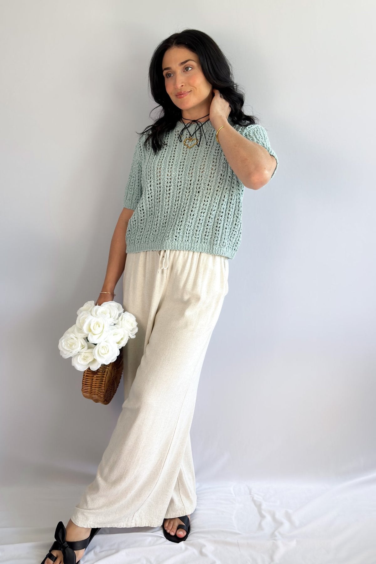 Sage The Label | Peruse Tiffany Blue Top - Women&#39;s Shirts &amp; Tops - Blooming Daily