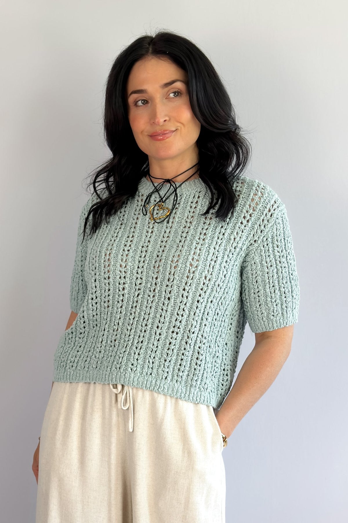 Sage The Label | Peruse Tiffany Blue Top - Women&#39;s Shirts &amp; Tops - Blooming Daily