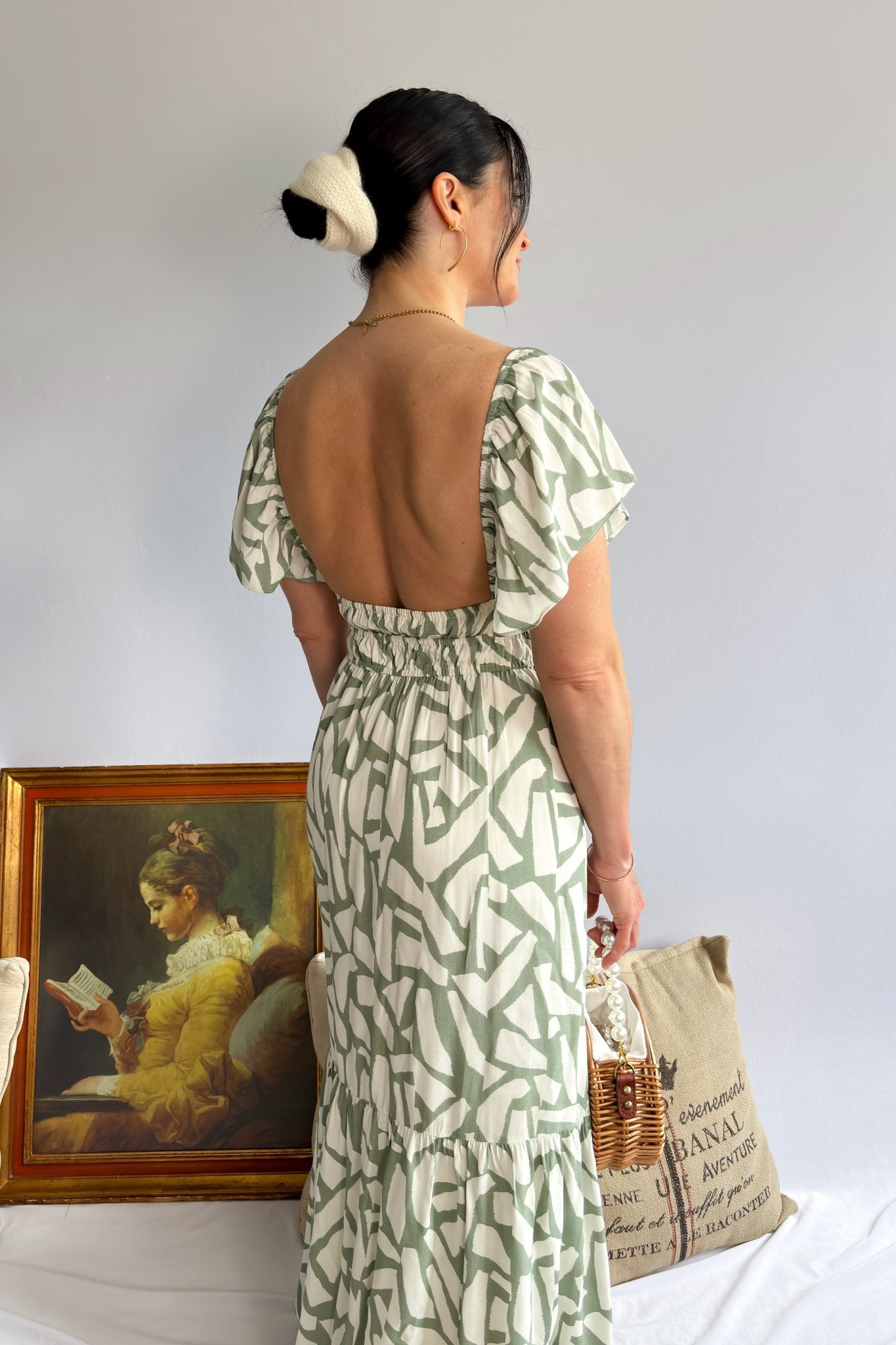 Sage The Label Green Maxi Dress - FINAL SALE M Sage The Label Green Maxi Dress - FINAL SALE M