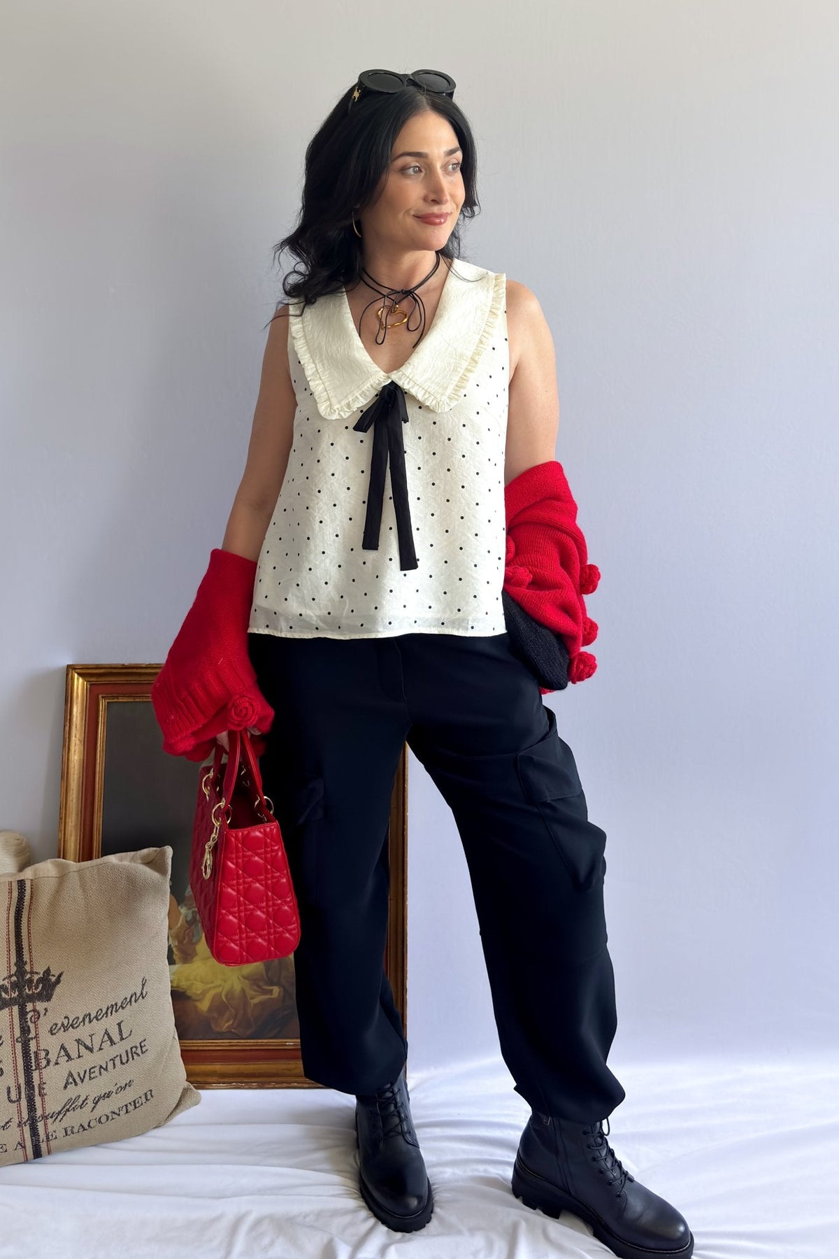 Vintage Peter Pan Collar Blouse | Sofie the Label - Women&#39;s Shirts &amp; Tops - Blooming Daily