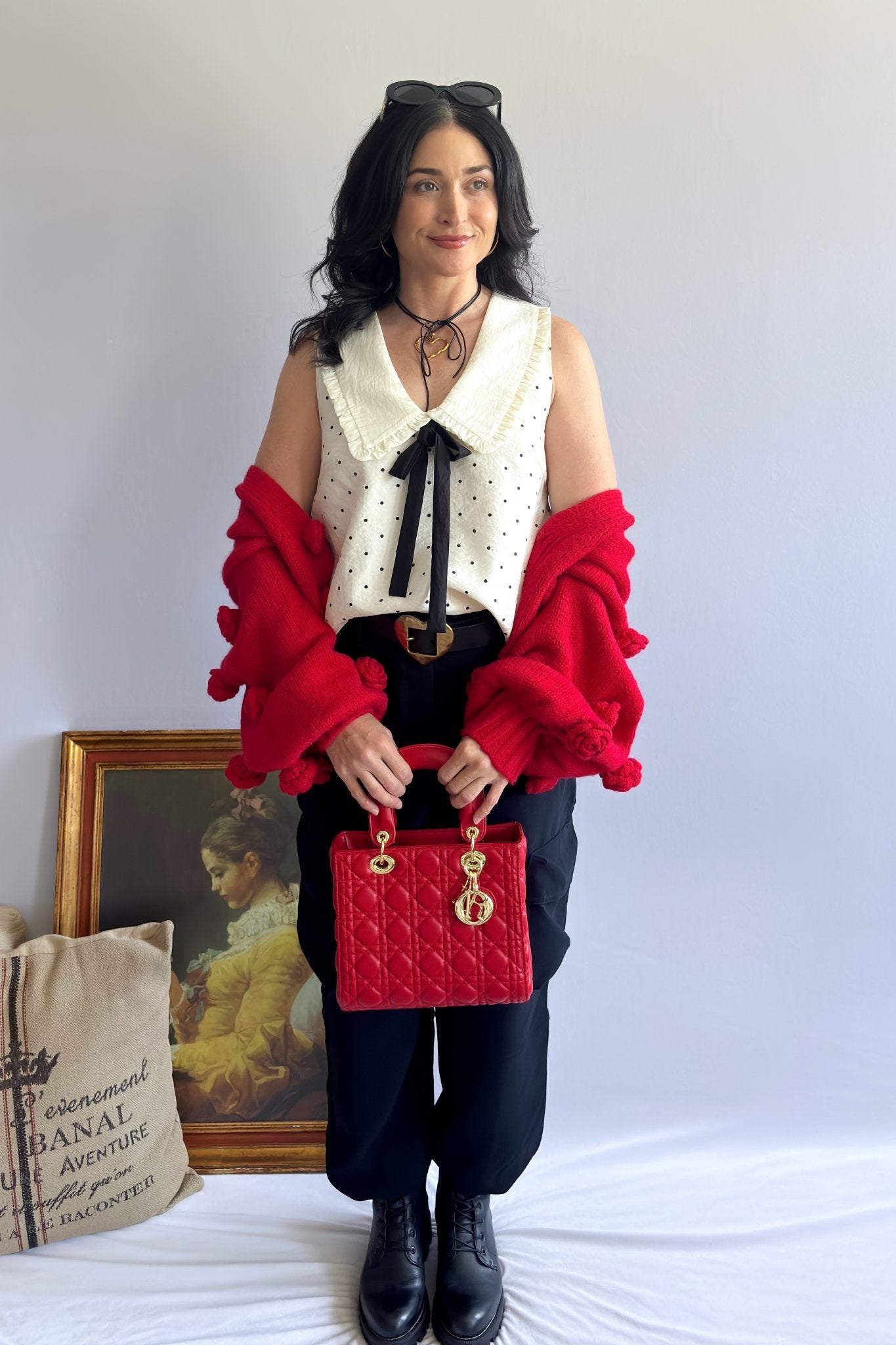 Vintage Peter Pan Collar Blouse | Sofie the Label - Women's Shirts & Tops - Blooming Daily