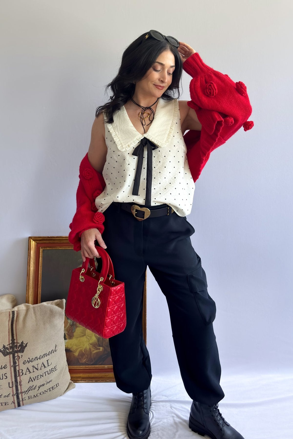 Vintage Peter Pan Collar Blouse | Sofie the Label - Women&#39;s Shirts &amp; Tops - Blooming Daily