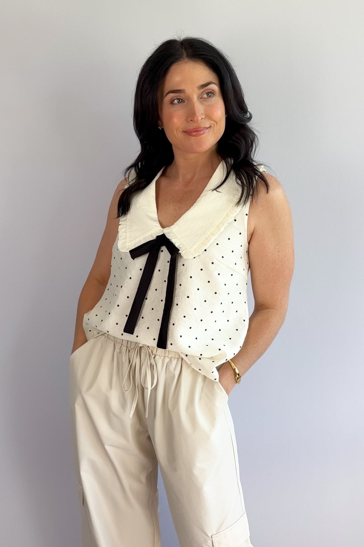 Vintage Peter Pan Collar Blouse | Sofie the Label - Women&#39;s Shirts &amp; Tops - Blooming Daily