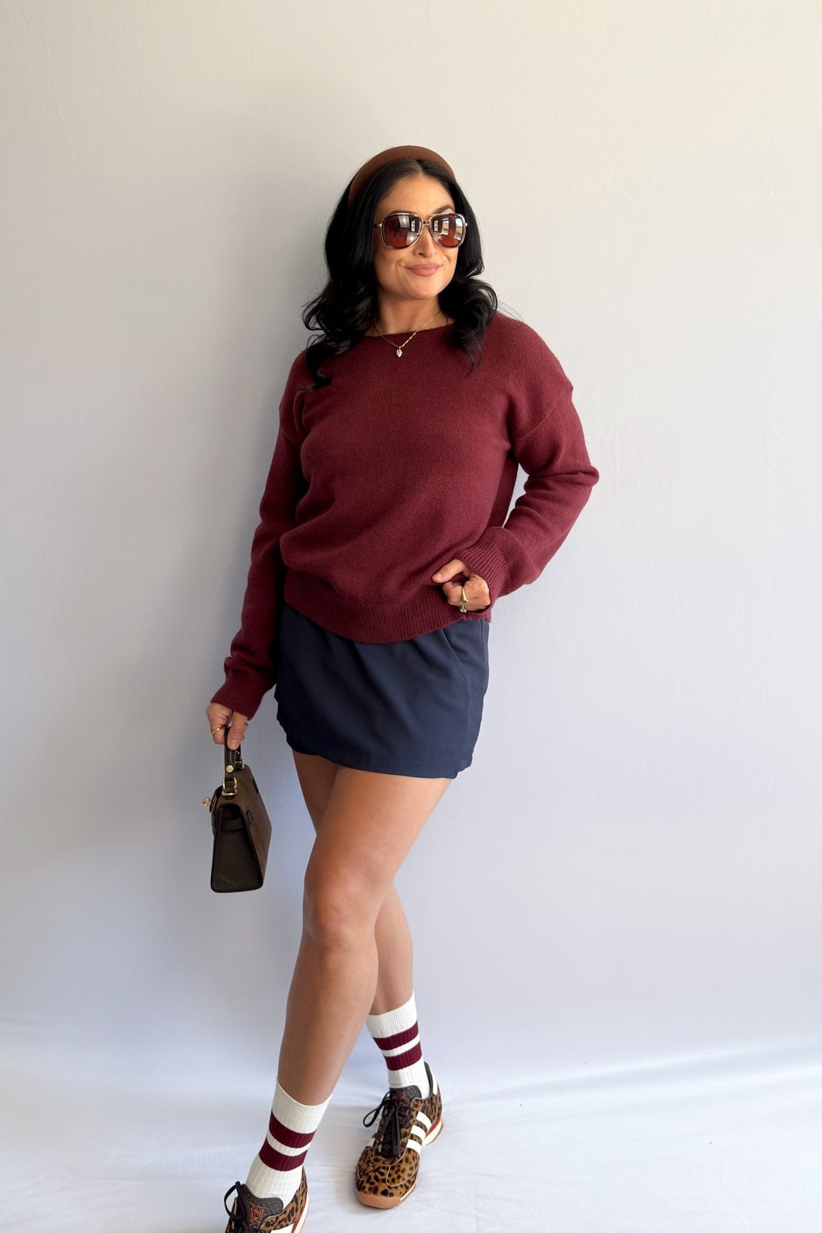 Women’s 3 - Way Lace - Trim Convertible Sweater Cardigan – Burgundy - Women&#39;s Shirts &amp; Tops - Blooming Daily