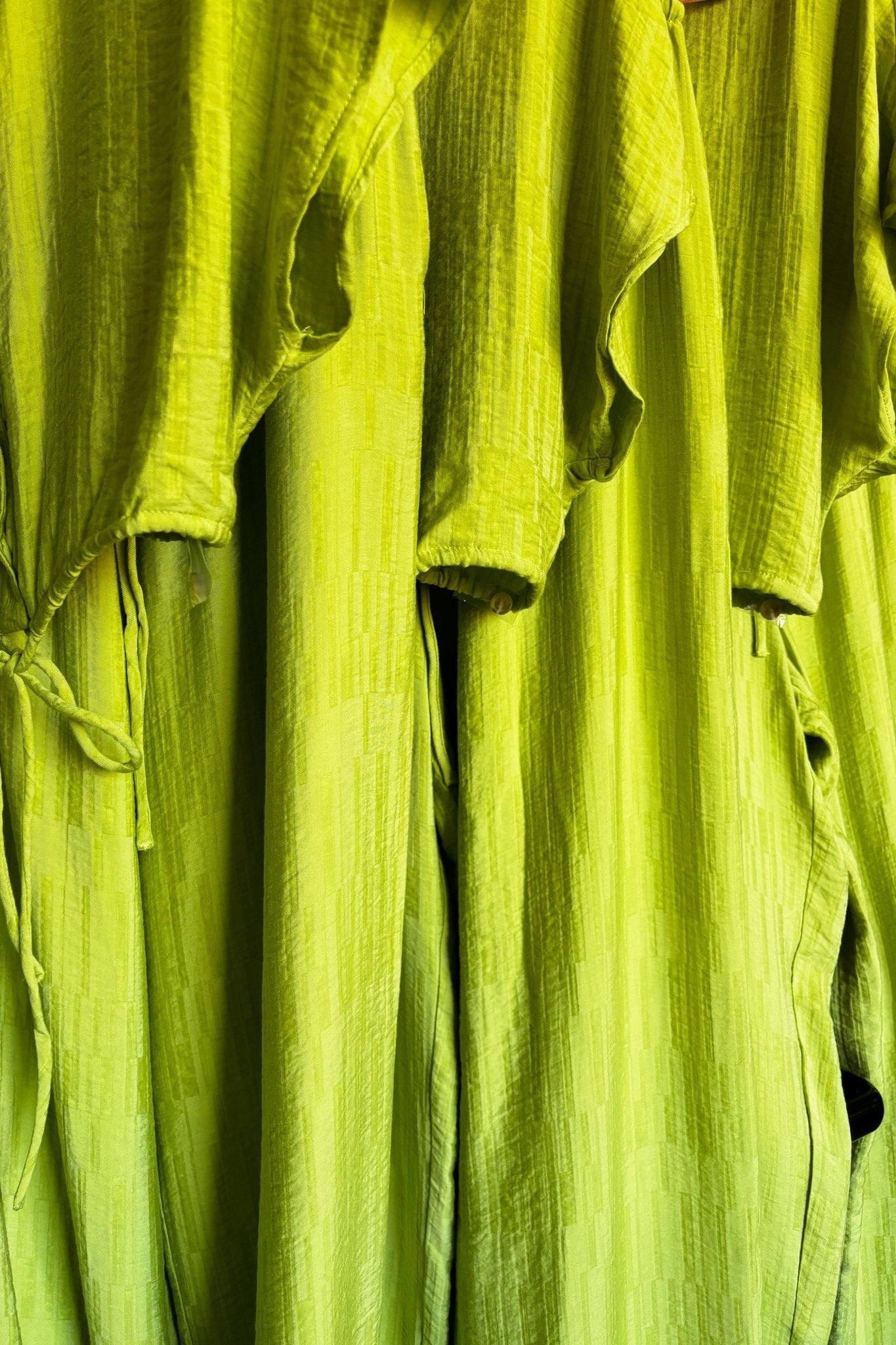 Sage The Label Wide Leg Pants - Green XS / Lime Green Sage The Label Wide Leg Pants - Green XS / Lime Green
