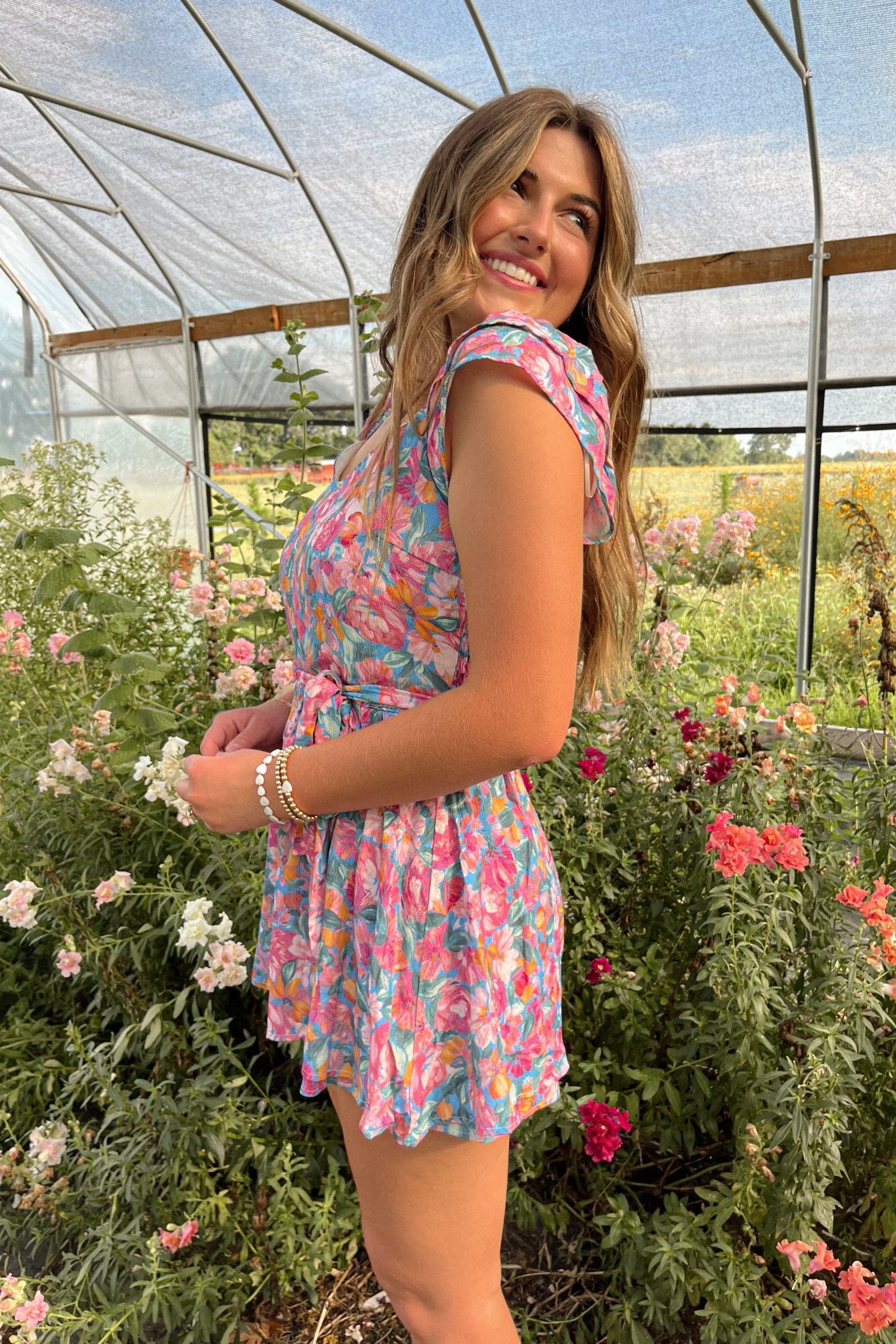 Sadie & Sage Floral Summer Romper Sadie & Sage Floral Summer Romper