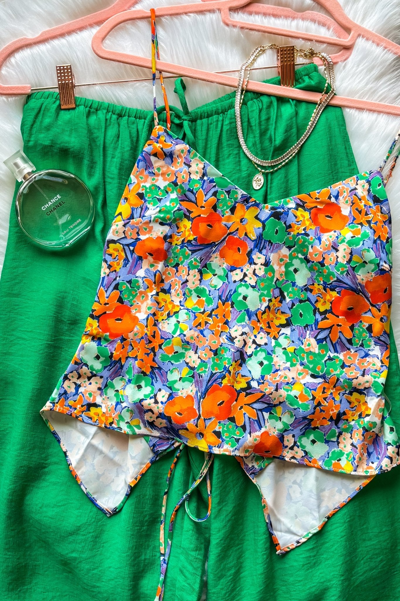 topshop satin cami