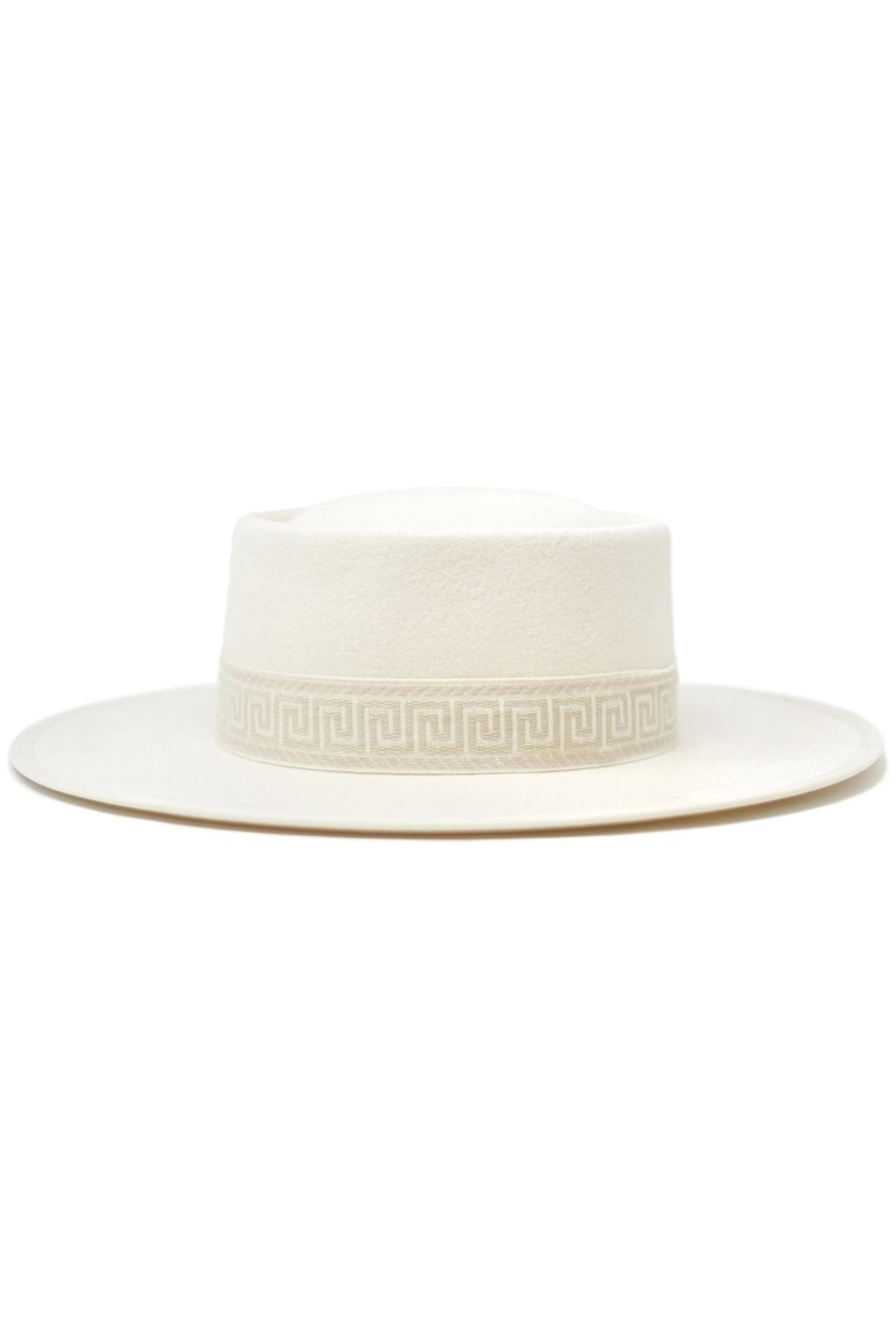 CLEO Boater Hat by Olive & Pique - Hats - Blooming Daily