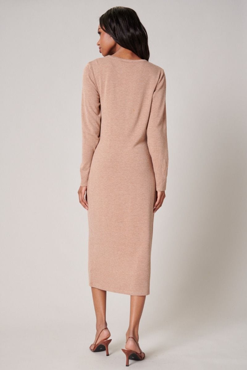 Cozy Weekend Bamboo Sweater Dress - Dresses - Blooming Daily