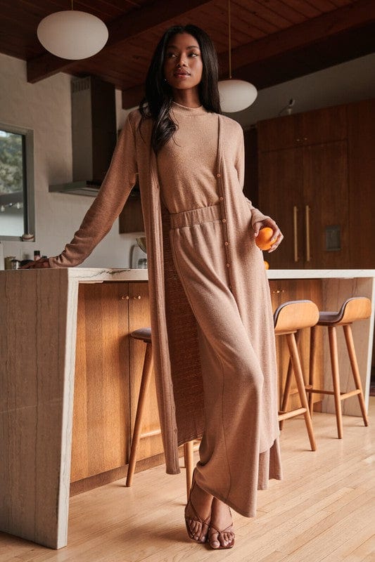 Cozy Weekend Bamboo Sweater Dress - Dresses - Blooming Daily