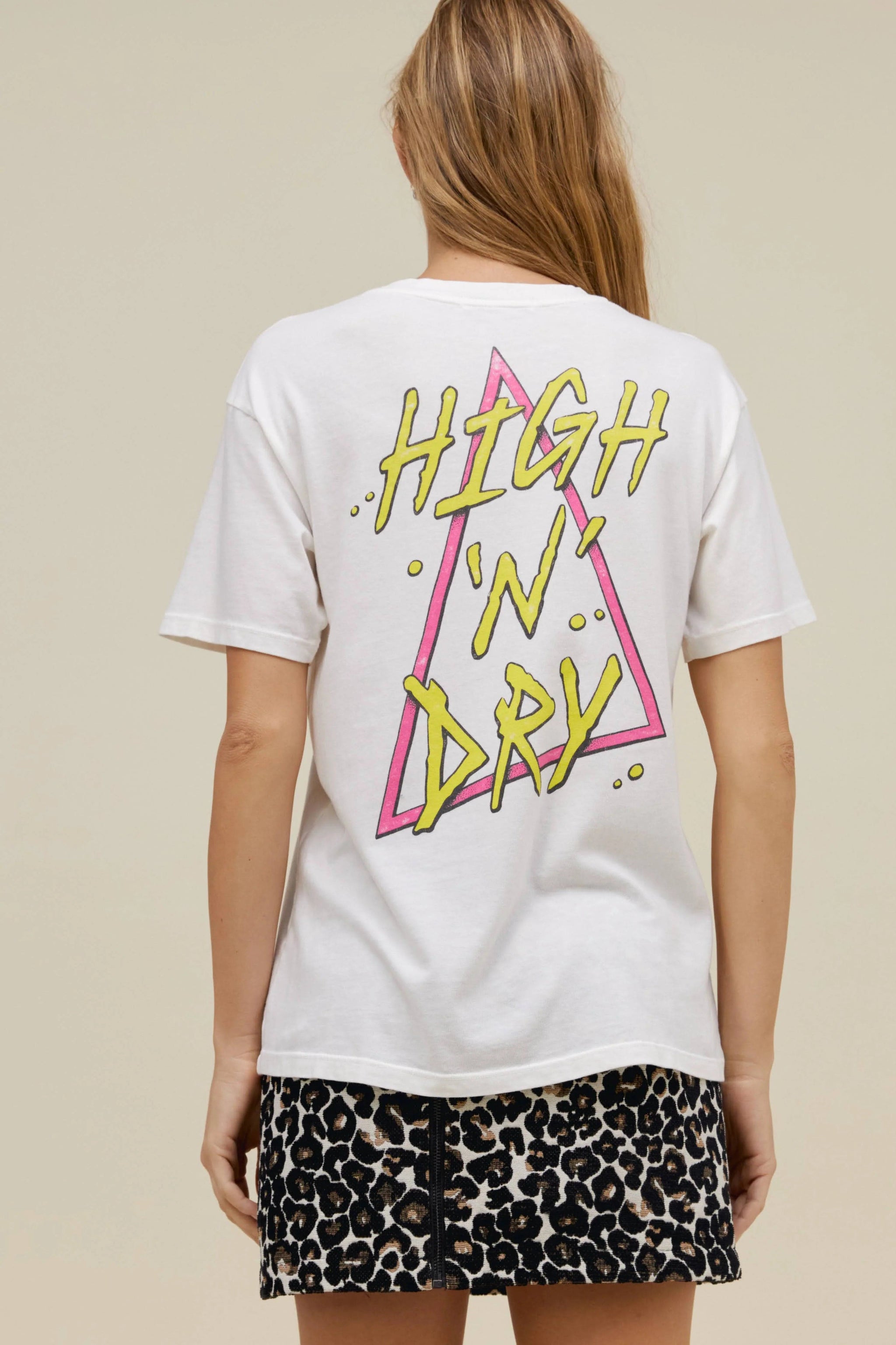 Shop Daydreamer Def Leppard High Dry | Weekend Tee | Vintage White - Daily