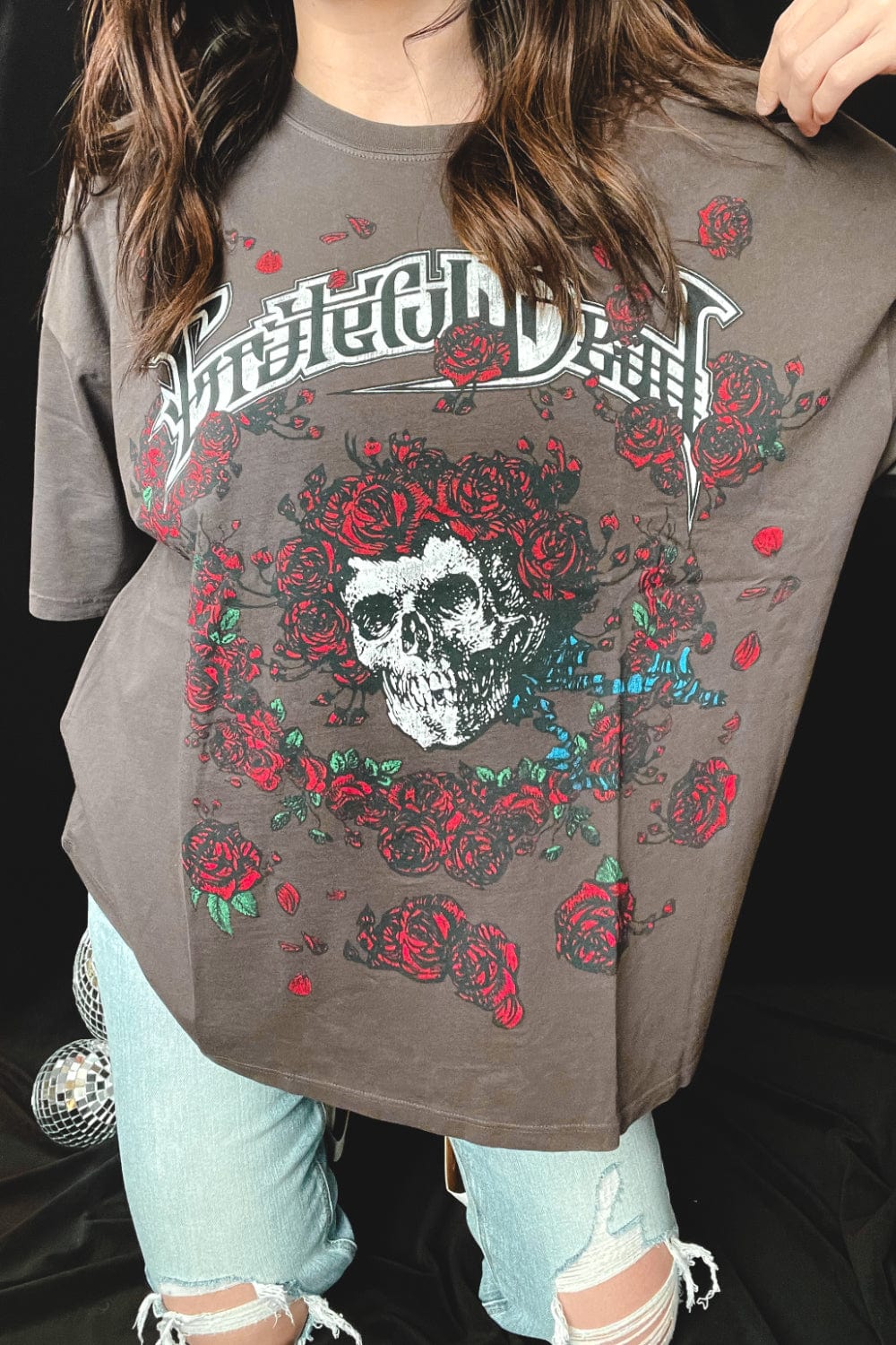 Oversized Grateful Dead Graphic Tee