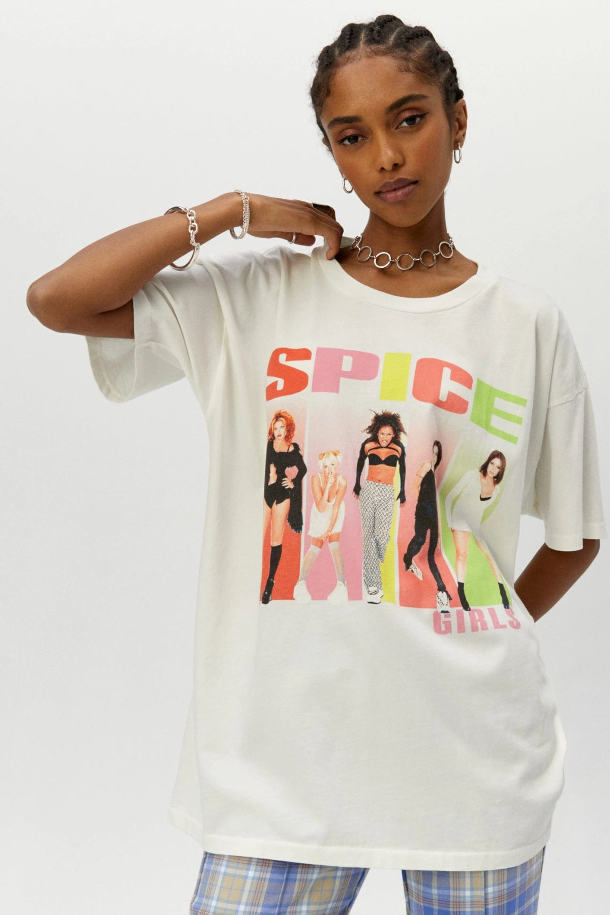 DAYDREAMER Spice Girls Spice Up Your Life Merch Graphic Tee - Shirts &amp; Tops - Blooming Daily