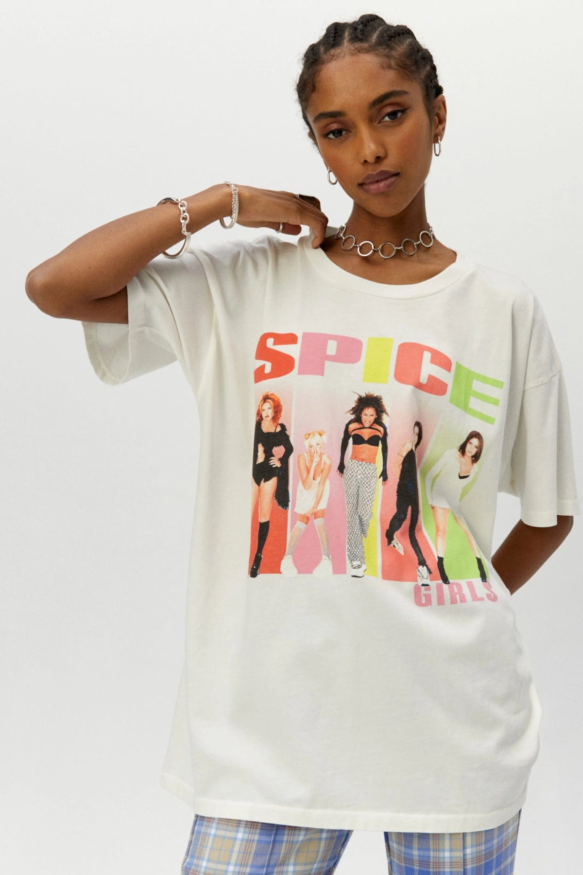 DAYDREAMER Spice Girls Spice Up Your Life Merch Graphic Tee - Shirts & Tops - Blooming Daily