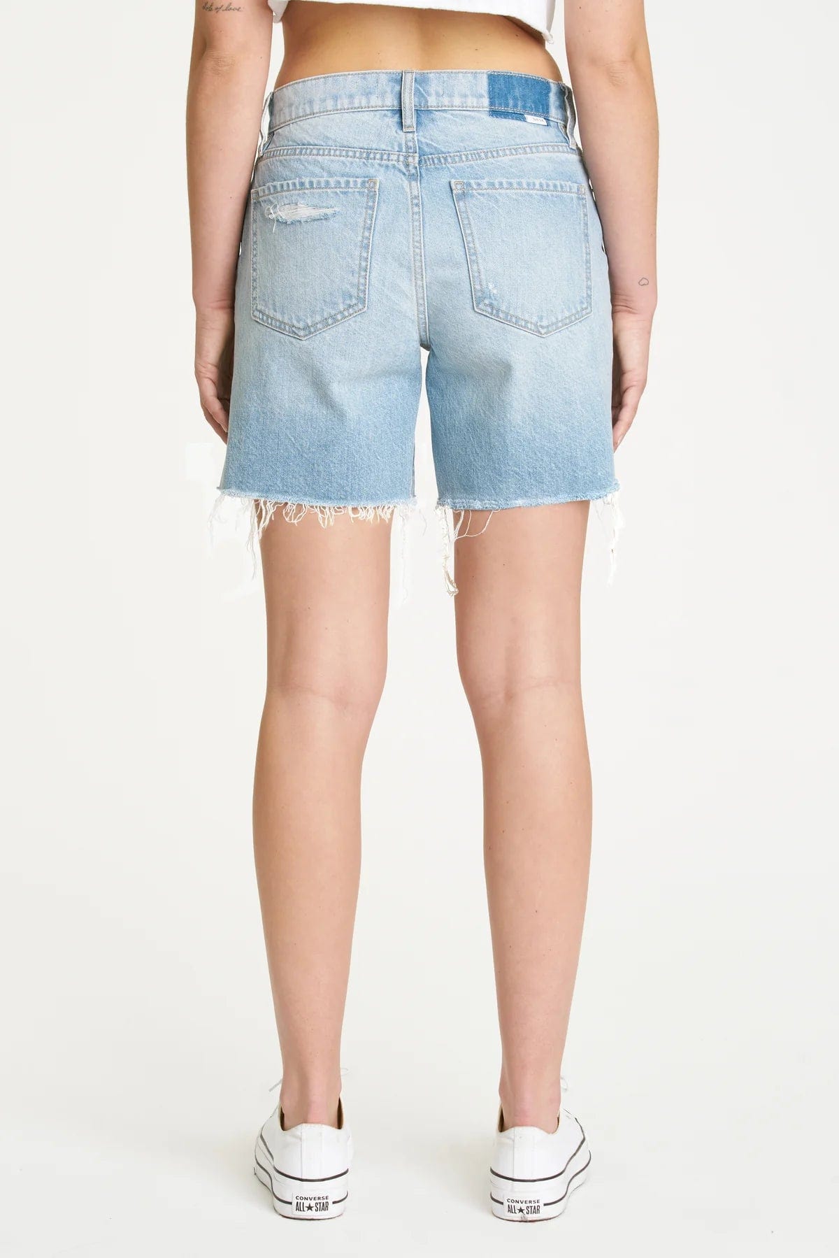 DAZE 1999 Slouch 90&#39;s Fit Denim Shorts in Intuition - Shorts - Blooming Daily