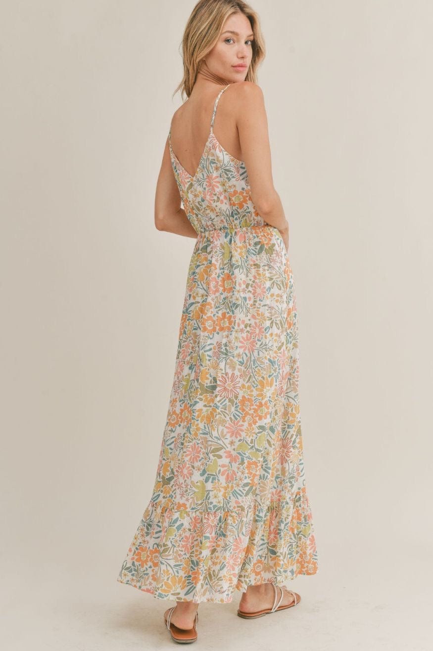 Dream On Floral Maxi Dress by Sadie &amp; Sage - Dresses - Blooming Daily