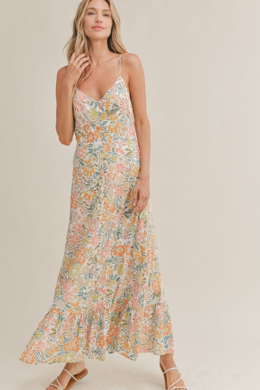 Dream On Floral Maxi Dress by Sadie & Sage - Dresses - Blooming Daily