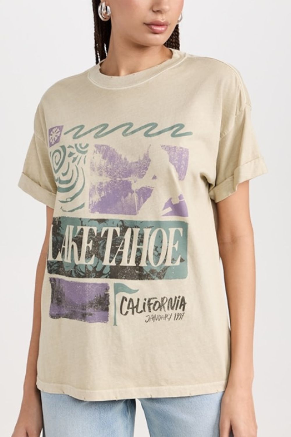 Girl Dangerous | Lake Tahoe | Unisex Graphic Top - Women's Shirts & Tops - Blooming Daily