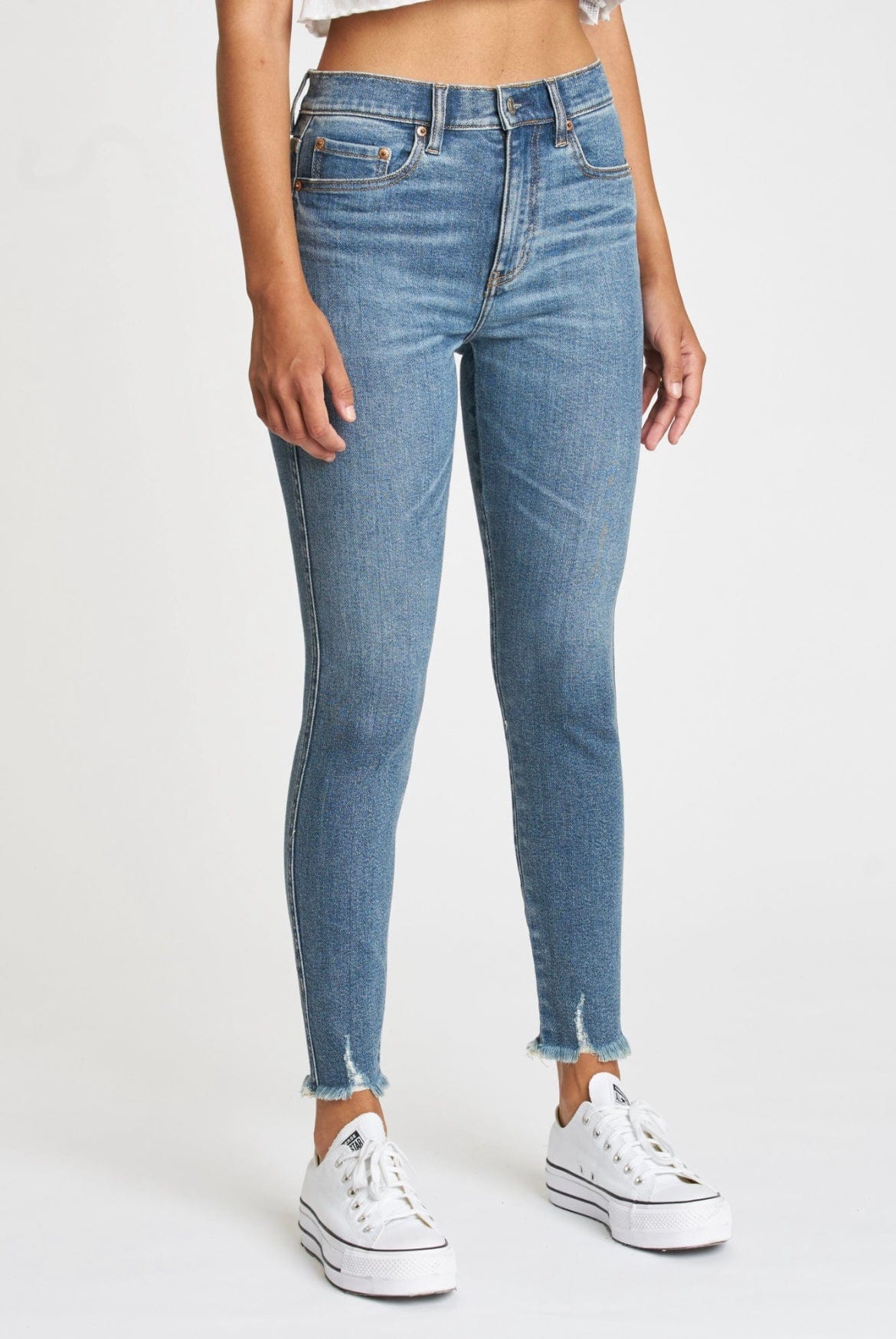 Moneymaker High Rise Skinny Jeans in Fawn - Pants - Blooming Daily