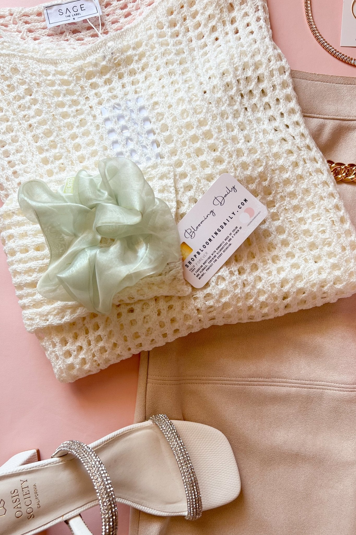 Room Shop | Mini Cloud Scrunchie | Hair Accessories - Women's Hair Accessories - Blooming Daily