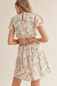 Sadie & Sage Floral Mini Dress - IvoryMulti - Blooming Daily Sadie & Sage Floral Mini Dress - IvoryMulti - Blooming Daily