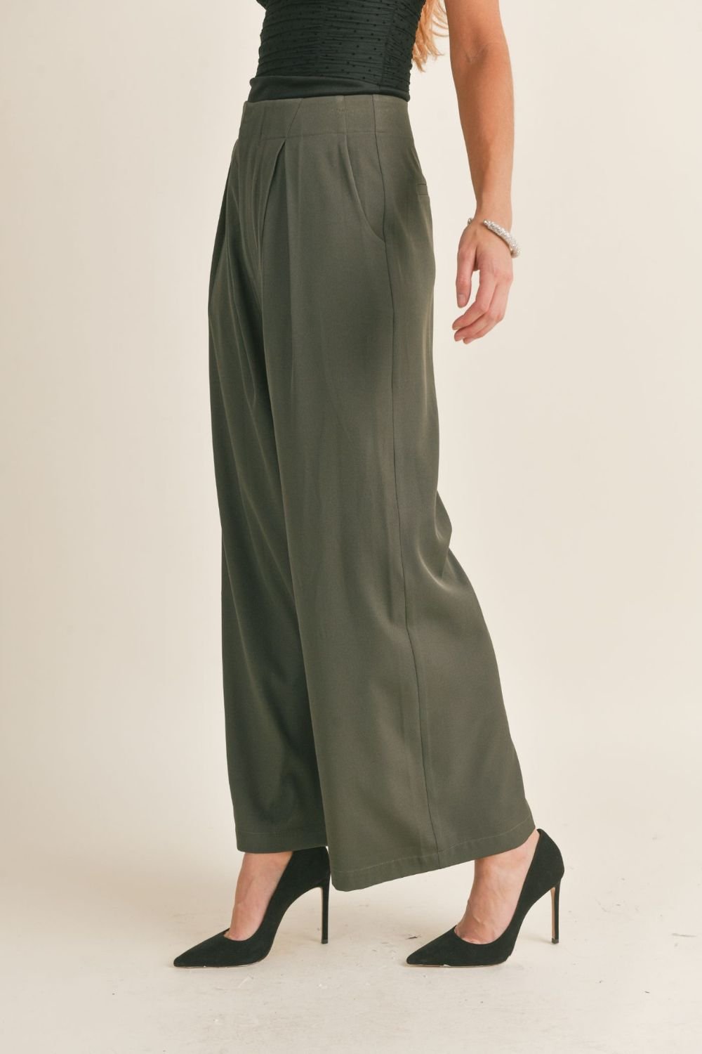 Green - Pants & Trousers - Indo-Western Dresses: Buy Indo-Western Outfits  for Women Online | Utsav Fashion