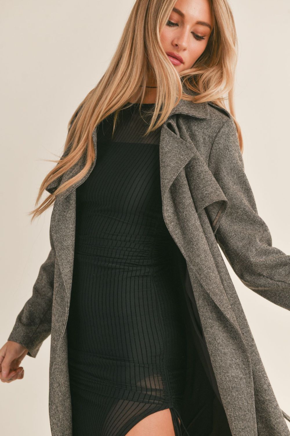 Sage The Label Trench Coat - Brown M / Brown Sage The Label Trench Coat - Brown M / Brown
